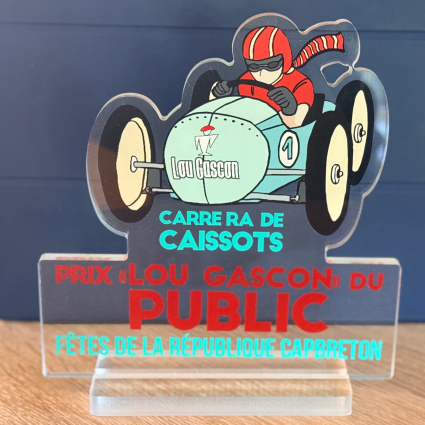 Trophe Lou Gascon du Public Caisses a savon Capbreton