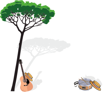 Decors des fetes de la republique