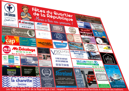 Set de table fetes de la republique