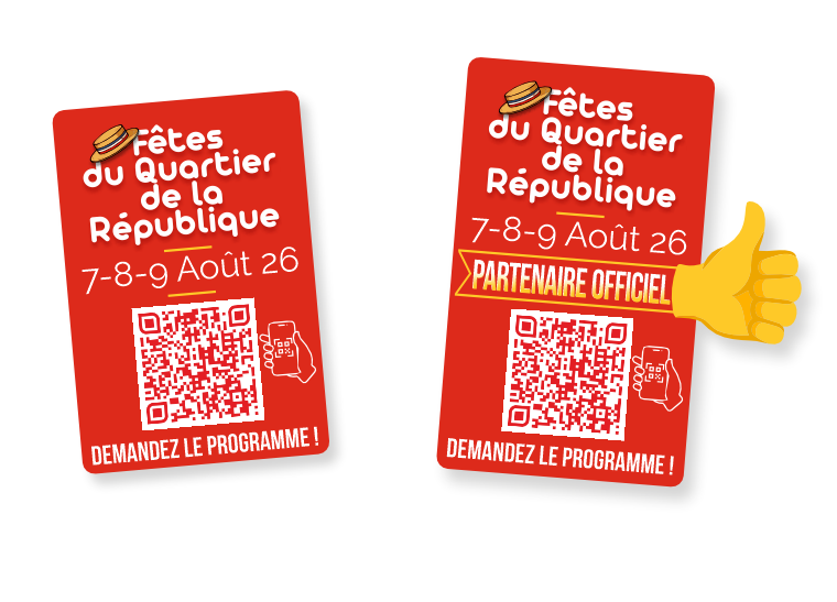 Autocollants fetes de la republique